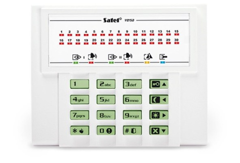 Satel VERSA-LED-GR Manipulator LCD do central VERSA