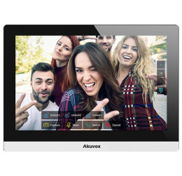 AKUVOX C317A Monitor wideodomofonowy IP 10" Android kamera WiFi PBX