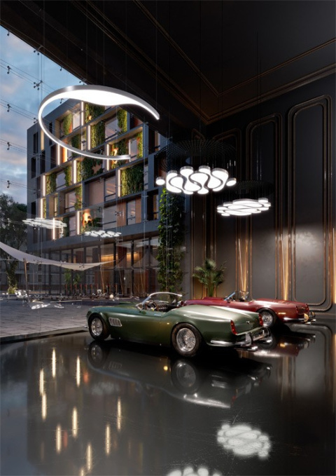 KLUŚ Oprawa LED MI-Moon I 45010 (Mifor-70) ()FP02924-A01M40165M1B