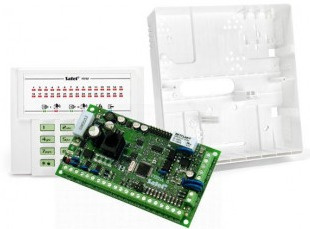 VERSA 15-KLED Centrala alarmowa VERSA,w komplecie:płyta głównaVERSA5,manipulator VERSA-LED-GR,obudowa OPU-4P(bez transformatora)