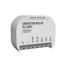 GRENTON RELAY X2 WiFi, Flush | WRE-202-W-01