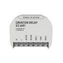 GRENTON RELAY X2 WiFi, Flush, moduł dopuszkowy WiFi, 2 wyjść przekaźnikowych i 2 wejść 230V | WRE-202-W-01