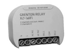 GRENTON RELAY X2+ WiFi, Flush | WRE-222-W-01