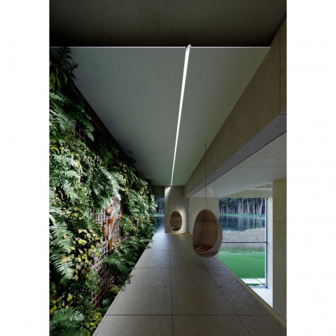 KLUŚ Profil led DIPOKET lakier RAL9010 2m | H1177L9010OD_2 (A01177L10OD_2)