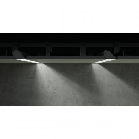 KLUŚ Profil led DIPOKET 1m 2m 3m lakier RAL9010 | H1177L9010OD (A01177L10OD)