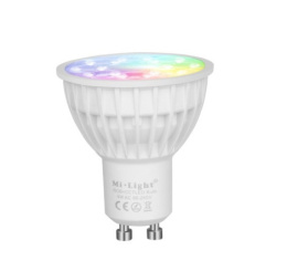 MiBoxer / Mi-Light FUT103 Żarówka LED - GU10 4W RGB+CCT | FUT103
