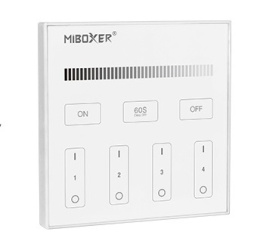 MiBoxer / Mi-Light T1 - Panel naścienny MONO (230V) | T1