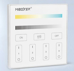 MiBoxer / Mi-Light T2 - Panel naścienny CCT (230V) | T2