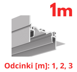 KLUŚ Profil led FOLED-50-BOK 1m 2m 3m surowy | SA57945NA (A0A57945N)