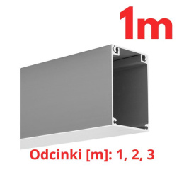 KLUŚ Profil led BOX 1m 2m 3m anoda e6-k1 | 18009ANODA (A18009A)