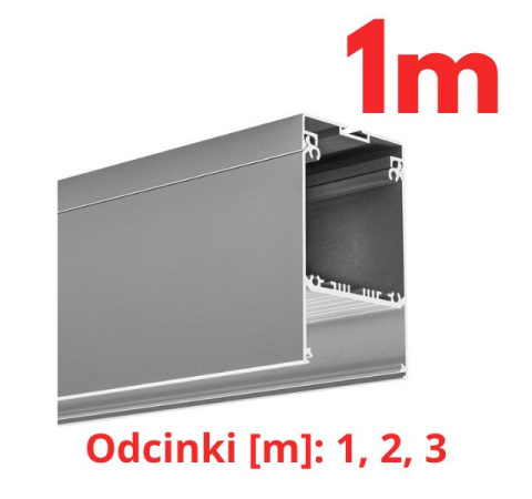 KLUŚ Profil led GLADES anoda e6-k1 1m 2m 3m | 18036ANODA (A18036A)