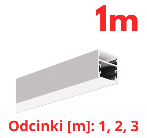 KLUŚ Profil led GLAZA-DUO 1m 2m 3m anoda e6-k1 | C3059ANODA (A03059A)