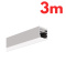 KLUŚ Profil led GLAZA-DUO anoda e6-k1 3m | C3059ANODA_3 (A03059A_3)