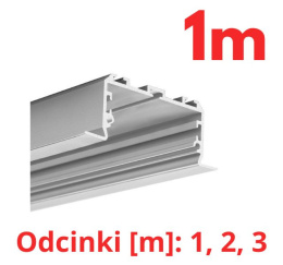 KLUŚ Profil led LARKO-50 1m 2m 3m anoda e6-k1 | C0756ANODA (A00756A)