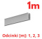 KLUŚ Profil led LINO 1m 2m 3m anoda e6-k1 | B8287ANODA (A08287A)