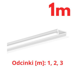 KLUŚ Profil led MICRO-NK 1m 2m 3m lakier ral9010 | C1587L9010OD (A01587L10OD)