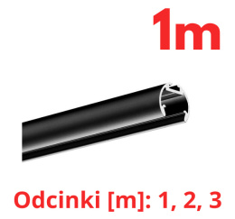 KLUŚ Profil led OLEK 1m 2m 3m czarny anoda e6-k7 | B8505K7 (A08505A07)