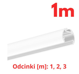 KLUŚ Profil led OLEK 1m 2m 3m lakier ral9010 | B8505L9010OD (A08505L10OD)