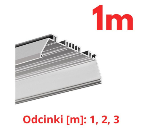 KLUŚ Profil led OMODO-100 1m 2m 3m | 18058ANODA (A18058A)