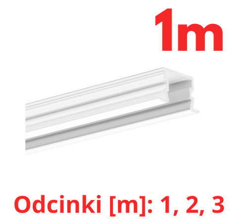 KLUŚ Profil led PDS-NK 1m 2m 3m lakier ral9010 | C1588L9010OD (A01588L10OD)