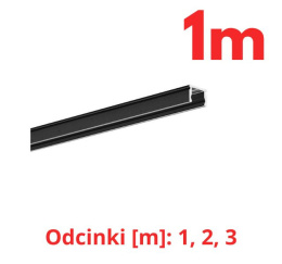 KLUŚ Profil led PIKO 1m 2m 3m czarny anoda e6-k7 | B8288K7 (A08288A07)