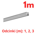 KLUŚ Profil led PIKO-ZM 1m 2m 3m anoda e6-k1 | C1168ANODA (A01168A)