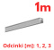 KLUŚ Profil led PIKO-ZM 1m 2m 3m anoda e6-k1 | C1168ANODA (A01168A)
