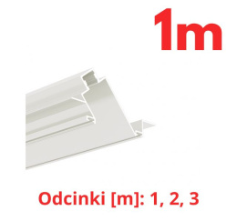 KLUŚ Profil led POKET 1m 2m 3m lakier RAL9010 | H1179L9010OD (A01179L10OD)