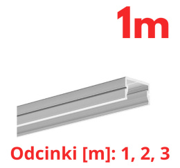 KLUŚ Profil led SILER 1m 2m 3m anoda e6-k1 | B9325ANODA (A09325A)