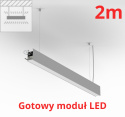 KLUŚ Gotowa Lampa LED Serpent Zwieszana 2m FP02755-A01M30069L2B