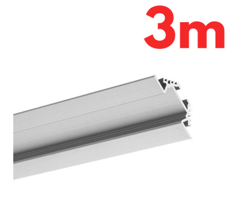 KLUŚ Profil led PAC-ALU anoda e6-k1 3m | B4370ANODA_3 (A04370A_3)