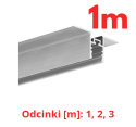 KLUŚ Profil led PDS-UST 1m 2m 3m surowy | C2725NA (A02725N)