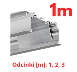 KLUŚ Profil led RAM-KOL-50 1m 2m 3m | 18060ANODA (A18060A)