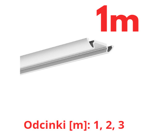 KLUŚ Profil led STOS-ALU 1m 2m 3m anoda e6-k1 | B4369ANODA (A04369A)