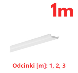 KLUŚ led Osłona HS-12 mleczna 1m 2m 3m | 00157 (B17201M)