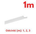 KLUŚ led Osłona KA-12 przezroczysta 1m 2m 3m | 17079 (B17078T)