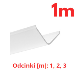 KLUŚ led Osłona KOPRO -K mleczna 1m 2m 3m | 17093 (B17093M)