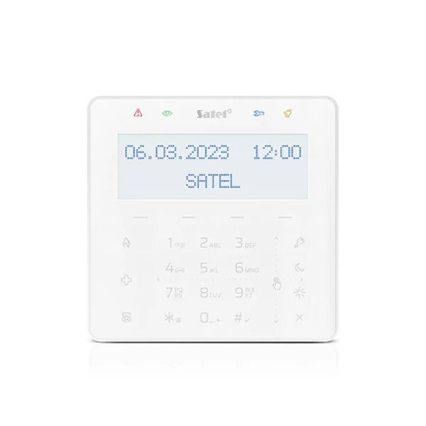 Satel INT-KSG2R-W Manipulator LCD z czytnikiem zbliżeniowym (biały)