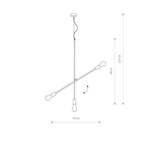 Lampy wiszące - STICKS