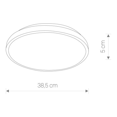 Plafony - AGNES ROUND LED 22W Plafony - AGNES ROUND LED 22W