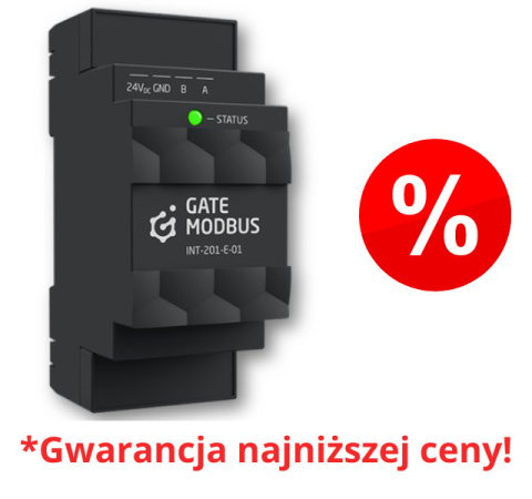 GRENTON GATE MODBUS MASTER, moduł integracyjny, DIN, ETH | INT-201-E-01 GRENTON GATE MODBUS MASTER, moduł integracyjny, DIN, ETH | INT-201-E-01