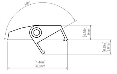 KLUŚ Mocownik REG-PD-UV | 24270 (C28055C02)
