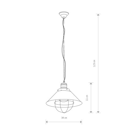 Lampy wiszące - GARRET S
