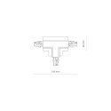 Podtynkowe - CTLS RECESSED POWER T CONNECTOR, RIGHT 2 (T-R2)