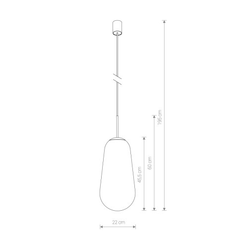 Lampy wiszące - PEAR L