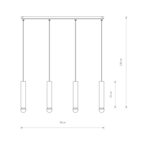 Lampy wiszące - BATON