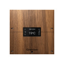 GRENTON Smart Panel 4B Custom Wood Dark ciemne drewno, wyświetlacz OLED, Inteligentne Sterowanie Domem, TF-Bus | SPS-604-T-01