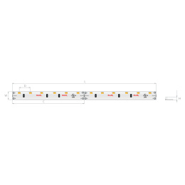 KLUŚ Taśma LED K-SE40-0480-24V 1mb | K-SE-0480-24