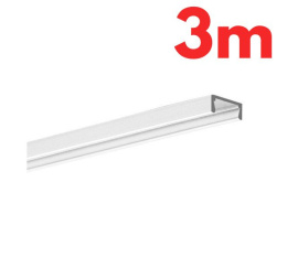 KLUŚ Profil led MICRO-PLUS 3m biały lakier RAL9010 | A02966L9010OD_3 (C2966L9010OD_3)