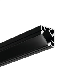 KLUŚ Profil led 45-PLUS anoda czarny 3m | A00005A07_3